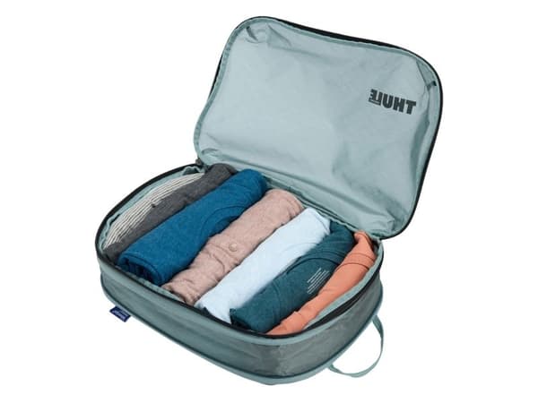 Thule - Organizing bag set for klær - small/medium - 100D ripstop nylon - pond gray