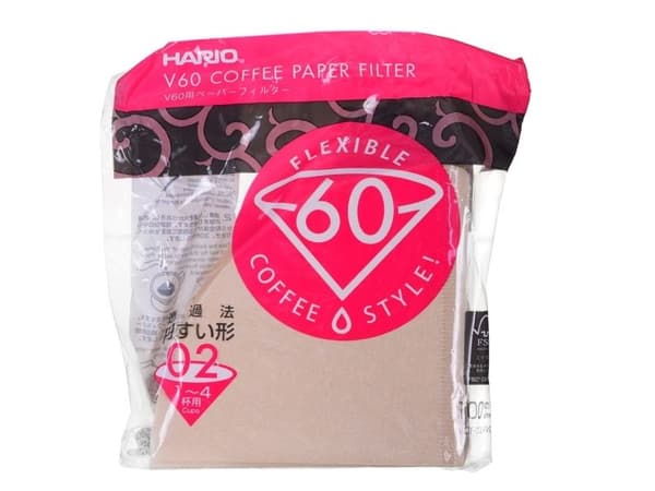Hario-filter Misarashi V60-2, 100 stk