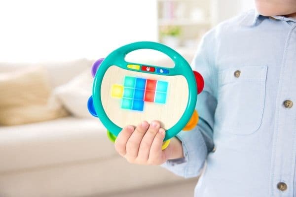 Hape Pixelz Shake & Tap Tambourine