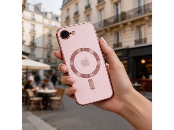 Tech-Protect MagFlex MagSafe-skydd till iPhone 16e / 17e - rosa