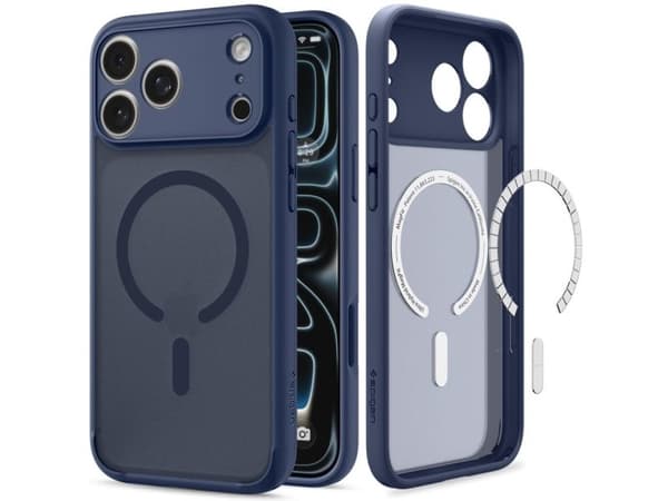 Spigen Ultra Hybrid MagSafe Case for iPhone 18 Pro / 17 Pro - Dark Blue