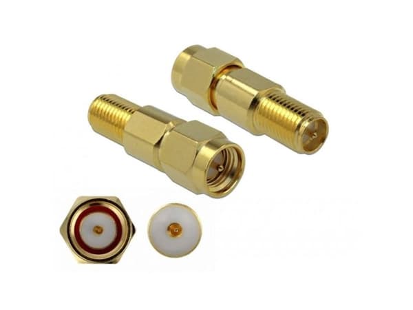 Delock - RF-adapter - SMA hann til RP-SMA hunn