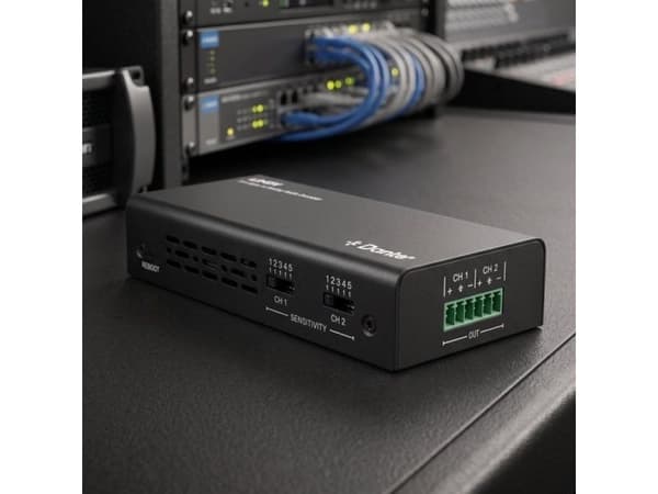 2ch Dante? to Analog Audio  Decoder