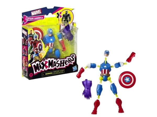 Avengers MixMashers Basic-figurin 12 cm - Capt. America