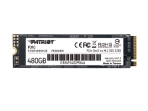 Patriot Memory P310, 480 GB, M.2, 1700 MB/s