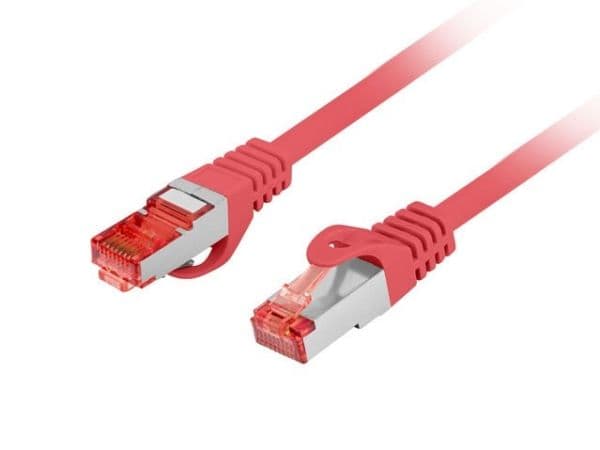 PATCHKABEL CAT.6 S/FTP LSZH CU 2M RÖD FLUKE PASSERADE LANBERG