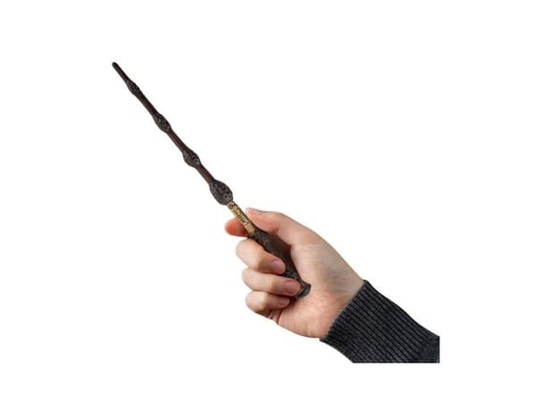 Dumbledores trollstav kulspetspenna med ställ