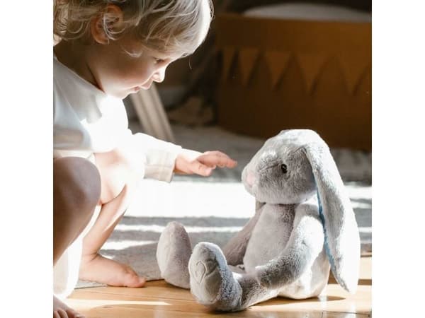 Whisbear Humming Rabbit Felek grå