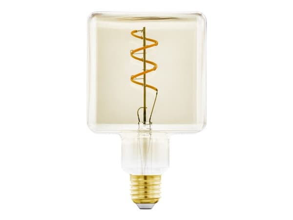 EGLO E27 LED CUBE DÆMPB. 4W 180LM 1600K AMBER