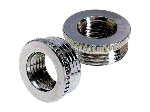 Lapp 52006579, Låsmutter, mässing, Silver, 1 styck