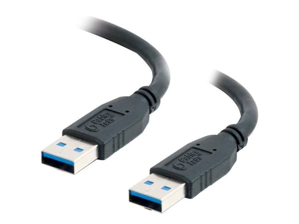 C2G - USB-kaapeli - USB Type A (han) til USB Type A (han) - USB 3.0 - 2 m - lajiteltu
