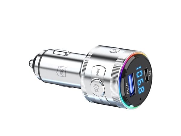 3MK Accessories 3mk Hyper Car Power Transmitter 48W QC PD PPS USB 1C1A silver