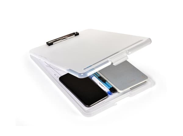 Clip-board BNT No Name, grå, 210x297 mm, plast