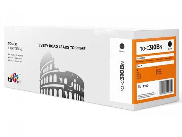 Toner for OKI C310 TO-C310BN (black)