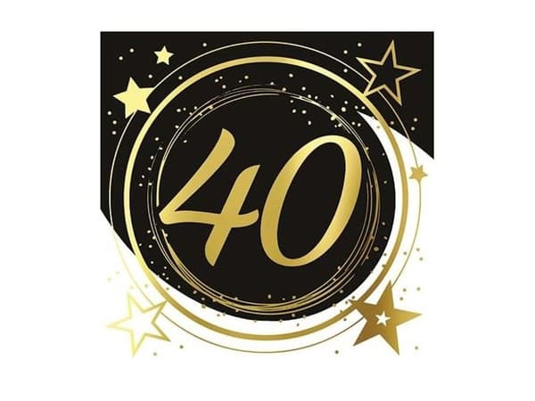 Servietit, 40 vuotta