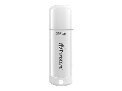 Transcend JetFlash 730 - USB-flashstasjon - 512 GB - USB 3.1 Gen 1 - hvit