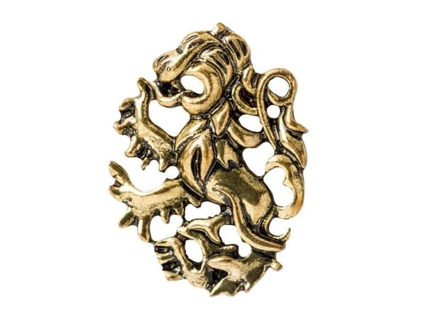 Gryffindor-slips med pin, deluxe