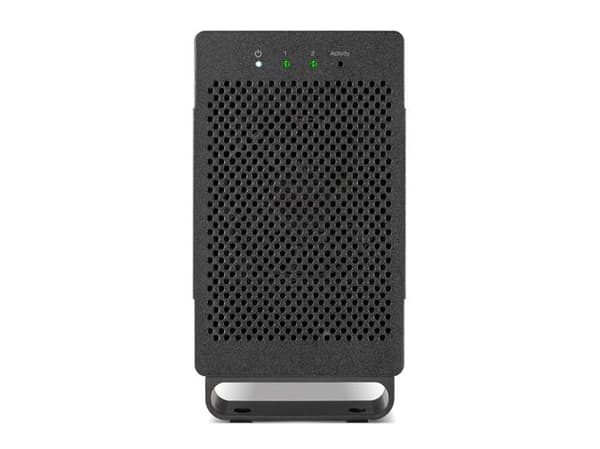 OWC Mercury Elite Pro Dual - Hårddiskarray - 2 fack (SATA-600) - Thunderbolt 2, USB 3.1 (extern)