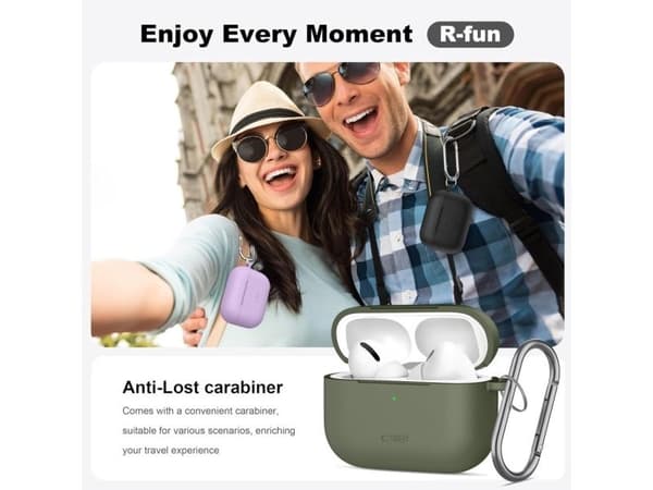Tech-Protect silikonhulkfodral för AirPods Pro - blå