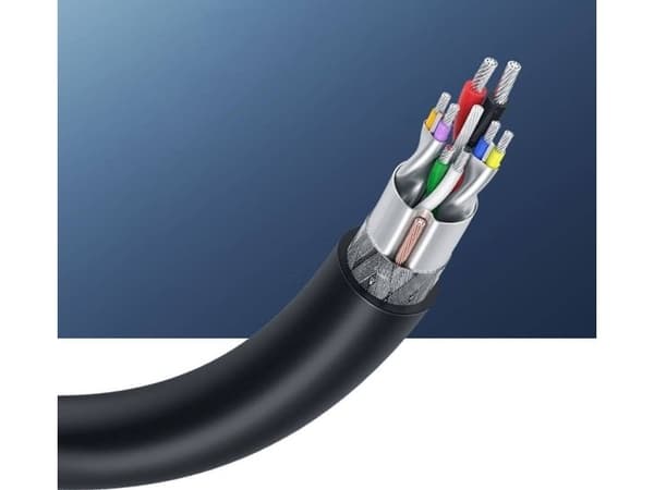 USB-kabel Ugreen USB-A til USB-A 3 m svart (90576)