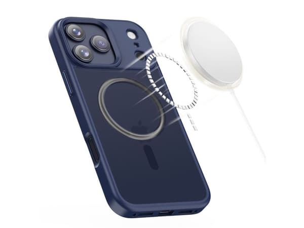 Tech-Protect MagMat MagSafe-deksel for iPhone 17 Pro - navy blue