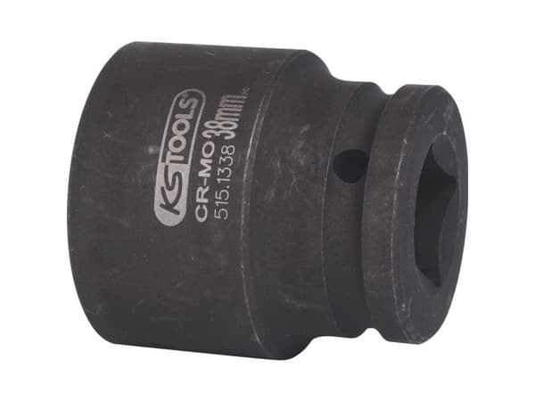 KS Tools 515.1338, Kraftpipe, Sort, 1 hoder, 3/4", Metrisk, 38 mm