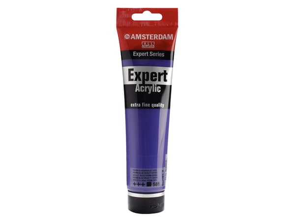 Amsterdam Expert Series akrylrör Permanent Blue Violet Opaque 581