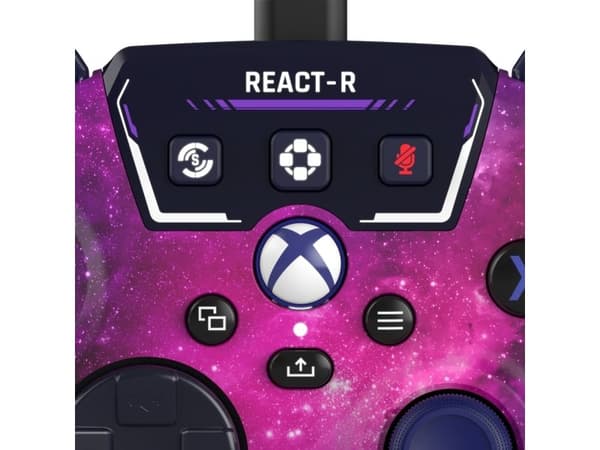 Turtle Beach React-R - Håndkonsoll - kablet - stjernetåke - for Microsoft Xbox Series X, Microsoft Xbox Series S, Microsoft Xbox One, PC
