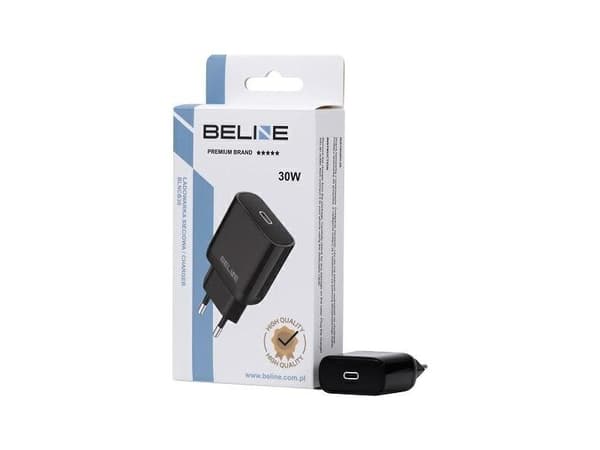Beline USB-C-lader 1x USB-C 30W (kun hode) PD 3.0 BLNCB30 GaN