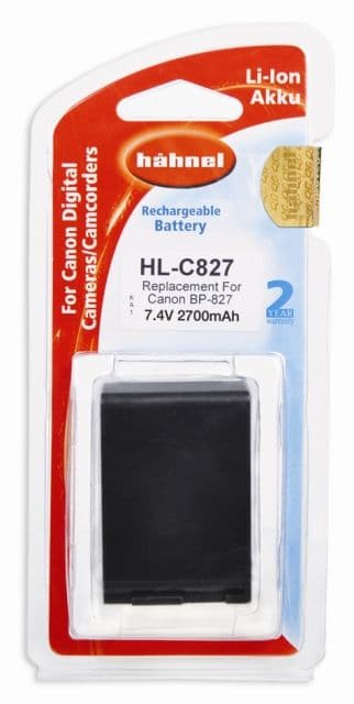 DV BATTERY CANON HL-C828 HL-C827, 2700 mAh, 7.4 V,