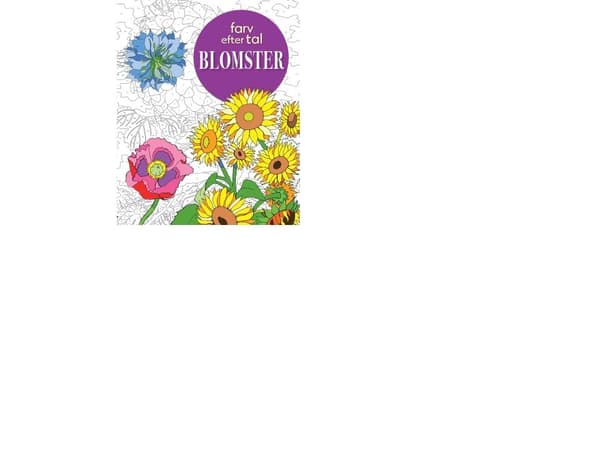 Farv efter tal - Blomster
