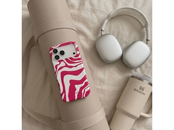 Tech-Protect Lamano MagSafe Case for iPhone 18 Pro Max / 17 Pro Max - White and Pink