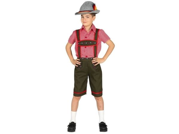 Tyroler dreng kostume