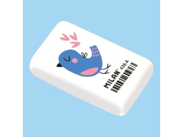 MILAN Eraser kuviolla 436A 36 kpl