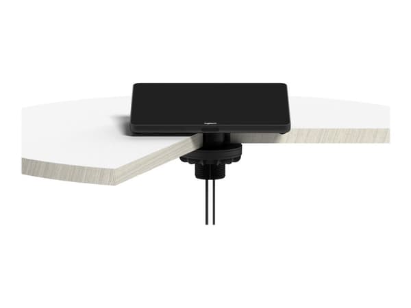 Logitech Tap Table Mount - Monteringssats för styrenhet till videokonferens - för Room Solution Base Bundle, Huddle, Large; Tap