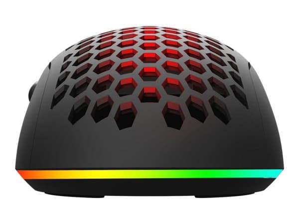 Savio HEX-R, USB A-tyyppi, 12000 DPI, Musta