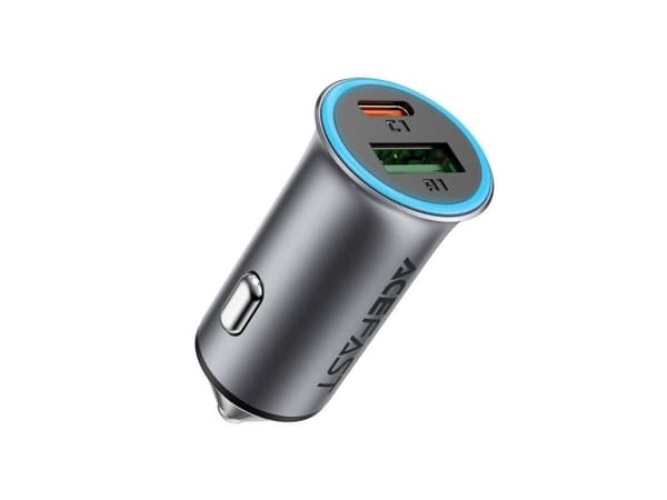 Acefast B16 95W USB-A + USB-C laddare - grå