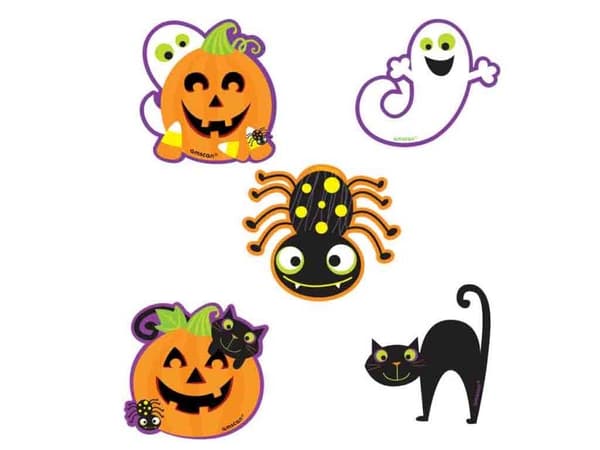 Mini halloween-dekoration, 10 st