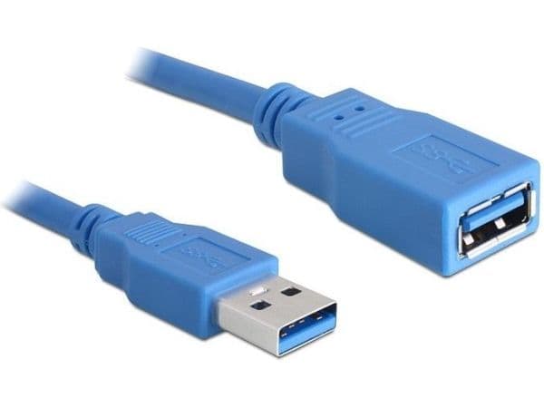 Delock - USB-forlengelseskabel - USB (hann) til USB (hunn) - USB 3.0 - 5 m