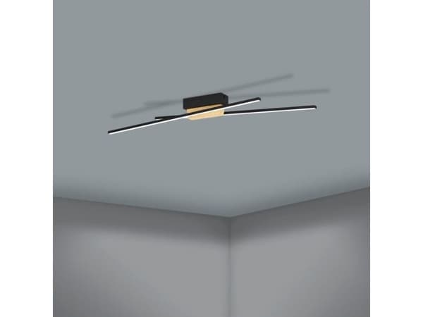 EGLO PANAGRIA LOFT 2L sort/tre FSC