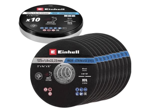 Einhell kappeskive for metall 125X1,0 MM