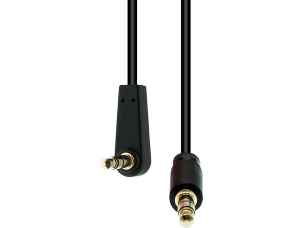 ProXtend Jack 3,5 mm - Jack 3,5 mm kabel 1 m sort (M3SA-01)