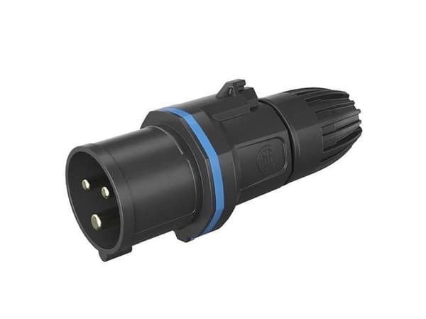 CEE stickpropp 3P 16A 230V H6 blå sk