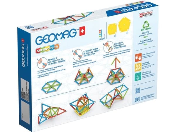 Geomag Supercolor Paneler Recycled 60 st.