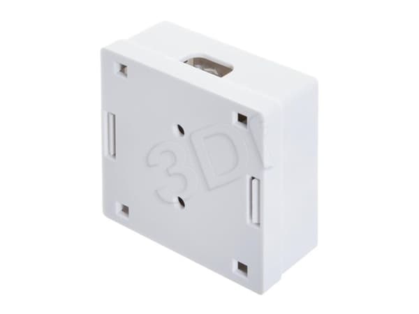 A-LAN FTP surface socket cat 5e 2xRJ45 zint - GN004
