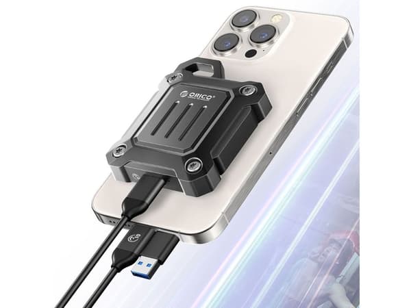 Orico M.2 2230 USB-C 3.2-enhet/adapter, svart