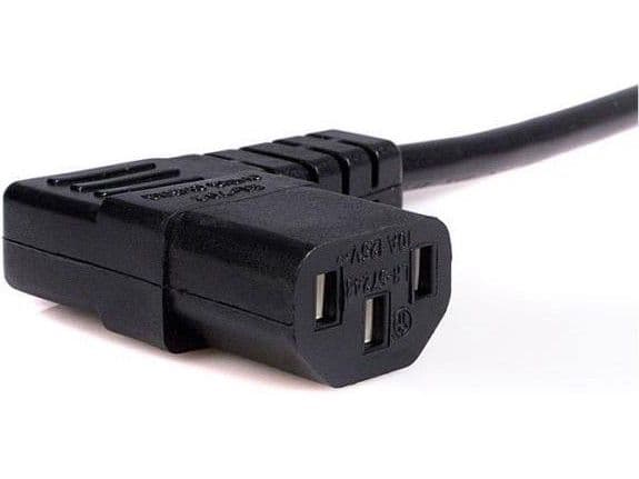 Nätkabel Logo 230V, CEE7 (stick) - C13, 2 m (37087)