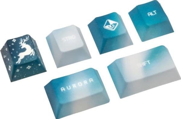 Tangentbord Traitors Aurora keycaps (TRDAUR06DE)