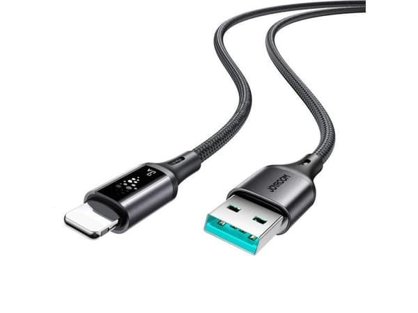 USB-kabel Joyroom S-A60 StarTalk 3A USB-A til Lightning 1,2 m svart