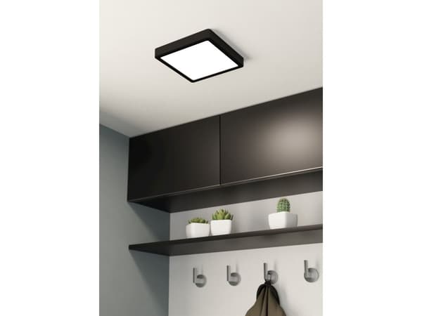 EGLO FUEVA 5 LED plafond i sort stål